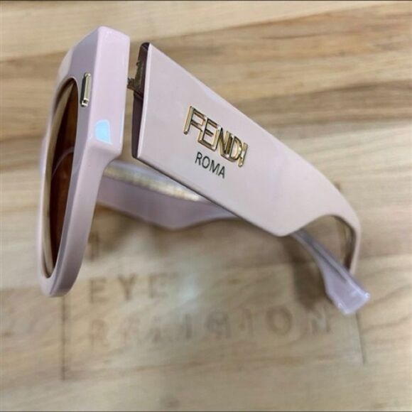 Fendi 0452F Nude Hologram Sunglasses - Picture 2 of 3